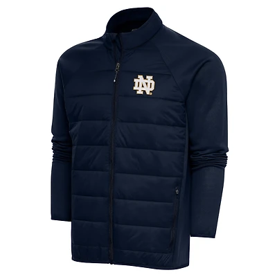 Men's Antigua Navy Notre Dame Fighting Irish Altitude Full-Zip Jacket