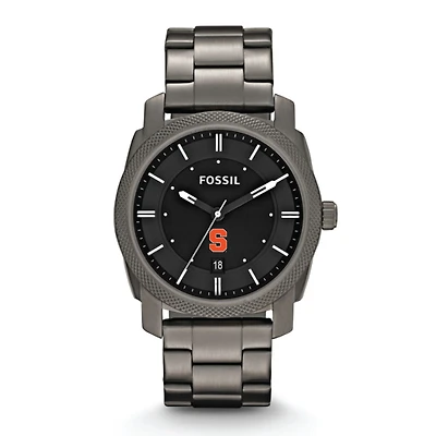 Fossil Syracuse Orange Machine Smoke Stainless Steel Watch