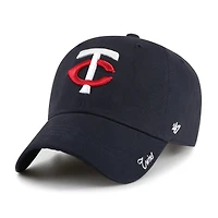 Women's '47 Navy Minnesota Twins Team Miata Clean Up Adjustable Hat
