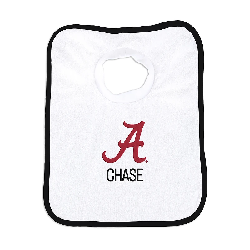Newborn & Infant Alabama Crimson Tide Personalized Bib