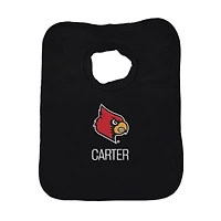 Newborn & Infant Black Louisville Cardinals Personalized Bib