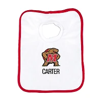 Newborn & Infant Maryland Terrapins Personalized Bib
