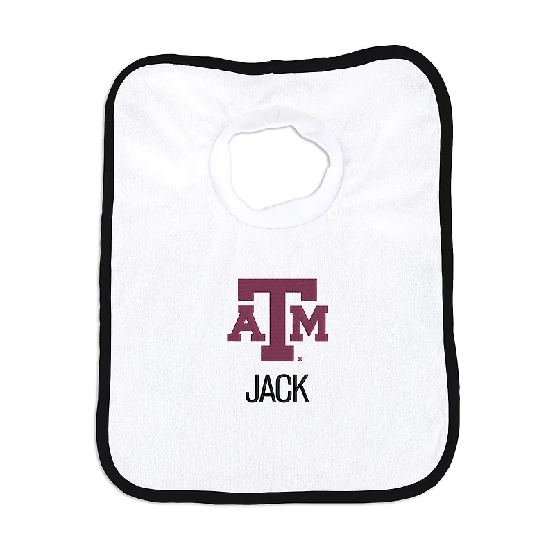 Newborn & Infant Texas A&M Aggies Personalized Bib