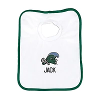 Newborn & Infant Tulane Green Wave Personalized Bib