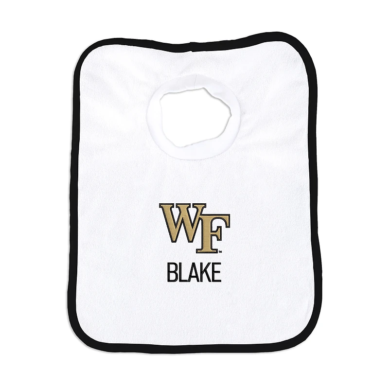 Newborn & Infant Wake Forest Demon Deacons Personalized Bib