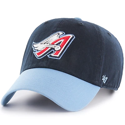 Men's '47 Navy California Angels 1997 Wings Logo Cooperstown Collection Clean Up Adjustable Hat