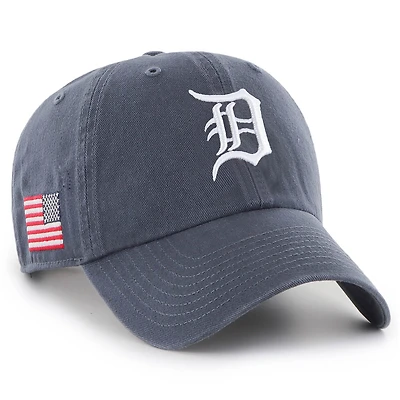 Men's '47 Navy Detroit Tigers Heritage Clean Up Adjustable Hat
