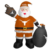 Texas Longhorns 7' Inflatable Santa