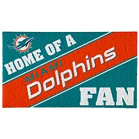 Miami Dolphins 18" x 30" Team Turf Mat