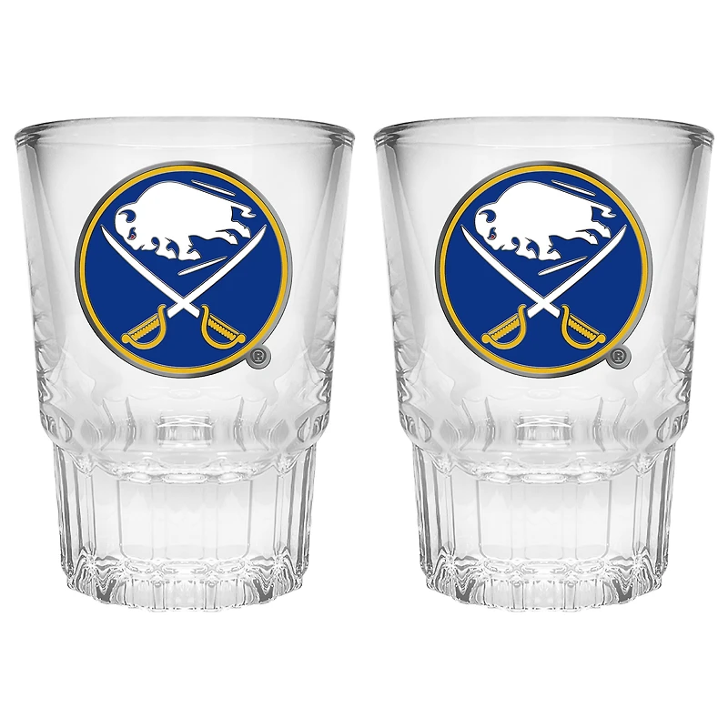 Buffalo Sabres 2-Piece Prism Shot Glass Set