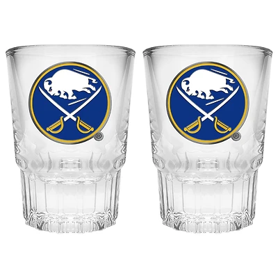 Buffalo Sabres 2-Piece Prism Shot Glass Set