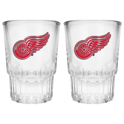 Detroit Red Wings 2-Piece Prism Shot Glass Set