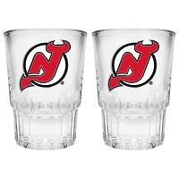 New Jersey Devils 2-Piece Prism Shot Glass Set