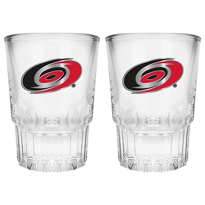 Carolina Hurricanes 2-Piece Prism Shot Glass Set