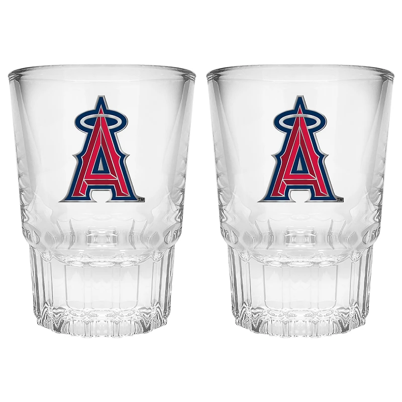 Los Angeles Angels 2-Piece Prism Shot Glass Set