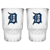 Detroit Tigers 2-Piece Prism Shot Glass Set