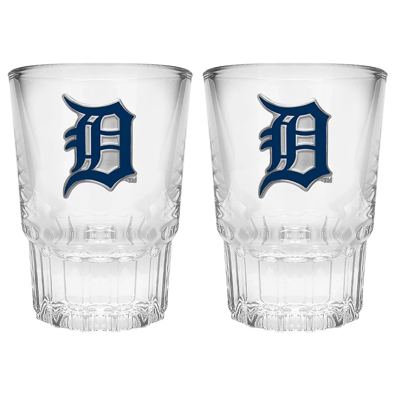 Detroit Tigers 2-Piece Prism Shot Glass Set