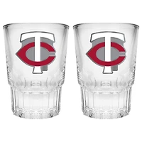 Minnesota Twins 2-Piece Prism Shot Glass Set
