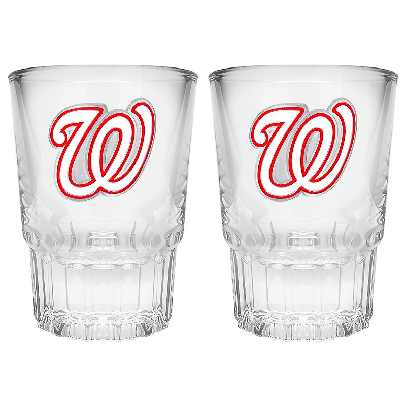Washington Nationals 2-Piece Prism Shot Glass Set