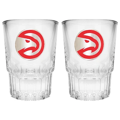 Atlanta Hawks 2-Piece Prism Shot Glass Set