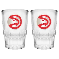 Atlanta Hawks 2-Piece Prism Shot Glass Set