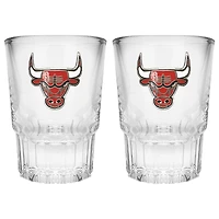 Chicago Bulls 2-Piece Prism Shot Glass Set