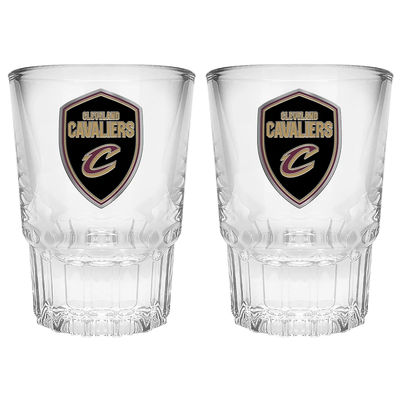 Cleveland Cavaliers 2-Piece Prism Shot Glass Set