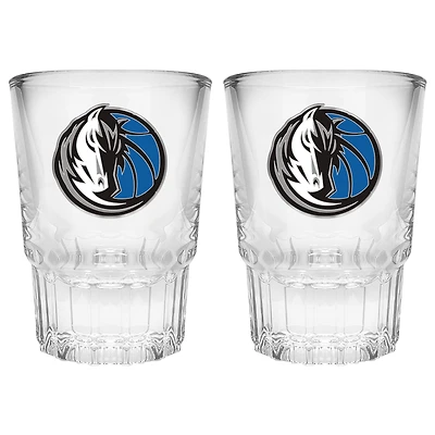 Dallas Mavericks 2-Piece Prism Shot Glass Set