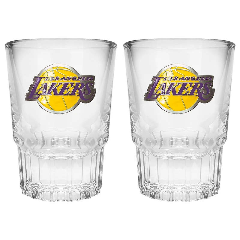 Los Angeles Lakers 2-Piece Prism Shot Glass Set