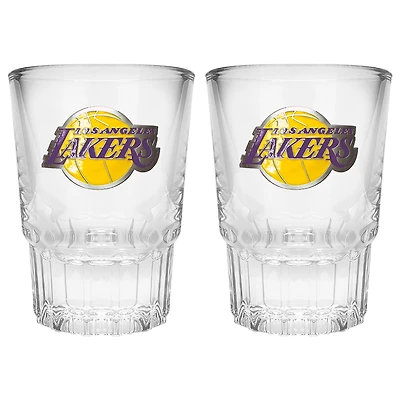Los Angeles Lakers 2-Piece Prism Shot Glass Set