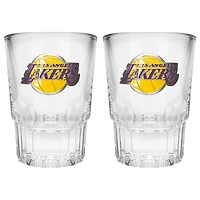 Los Angeles Lakers 2-Piece Prism Shot Glass Set