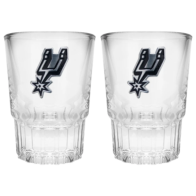 San Antonio Spurs 2-Piece Prism Shot Glass Set