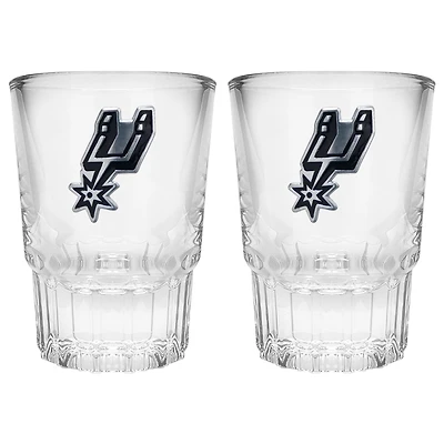 San Antonio Spurs 2-Piece Prism Shot Glass Set