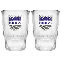 Sacramento Kings 2-Piece Prism Shot Glass Set
