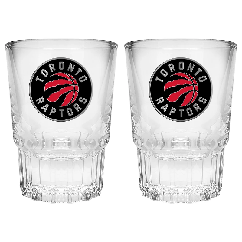Toronto Raptors 2-Piece Prism Shot Glass Set