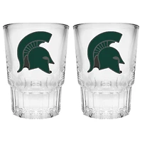 Michigan State Spartans 2-Piece Prism Shot Glass Set