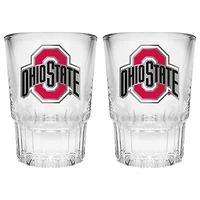 Ohio State Buckeyes 2-Piece Prism Shot Glass Set