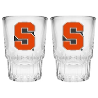 Syracuse Orange 2-Piece Prism Shot Glass Set