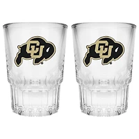 Colorado Buffaloes 2-Piece Prism Shot Glass Set
