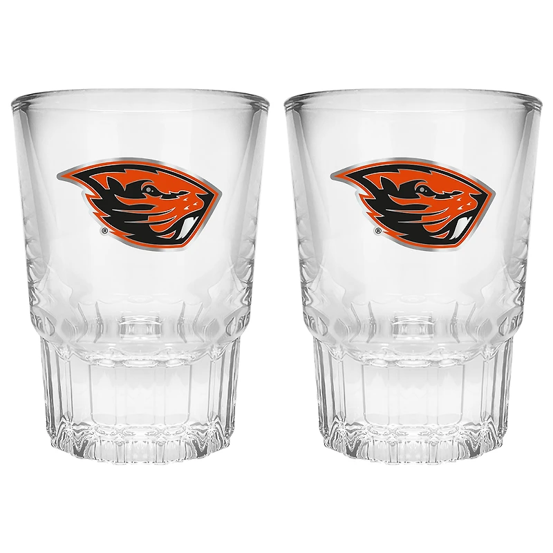 Oregon State Beavers 2-Piece Prism Shot Glass Set