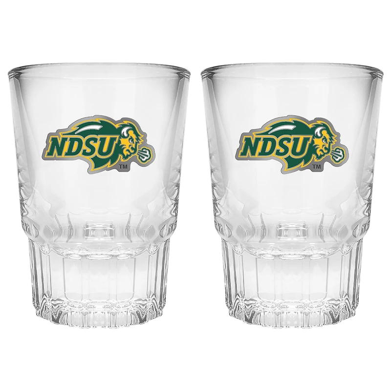 NDSU Bison 2-Piece Prism Shot Glass Set