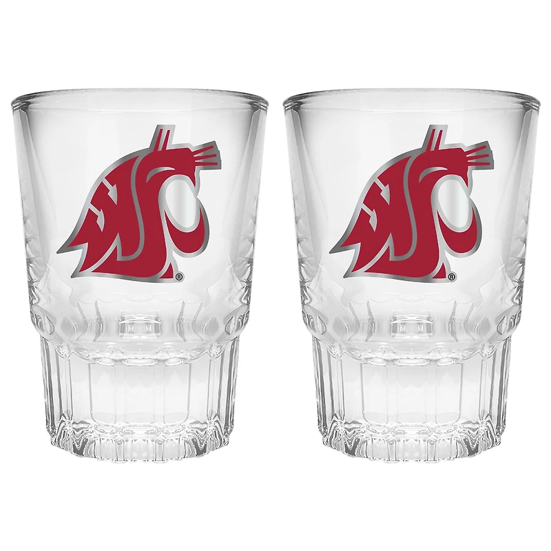 Washington State Cougars 2-Piece Prism Shot Glass Set