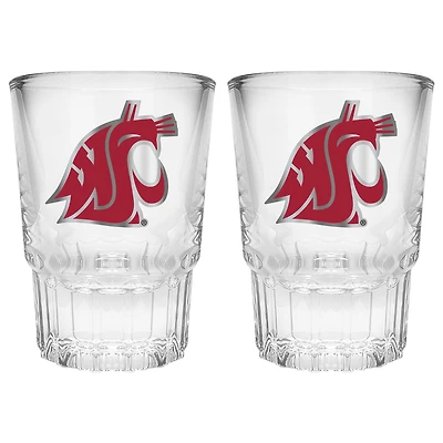 Washington State Cougars 2-Piece Prism Shot Glass Set