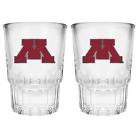 Minnesota Golden Gophers 2-Piece Prism Shot Glass Set