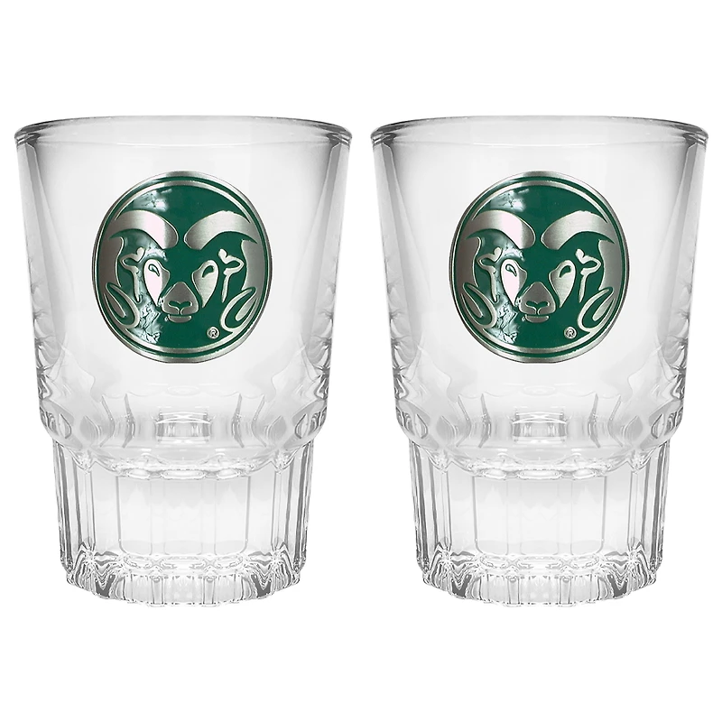 Colorado State Rams 2-Piece Prism Shot Glass Set