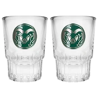 Colorado State Rams 2-Piece Prism Shot Glass Set