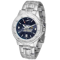 Navy Georgia Southern Eagles Competitor Steel AnoChrome Watch