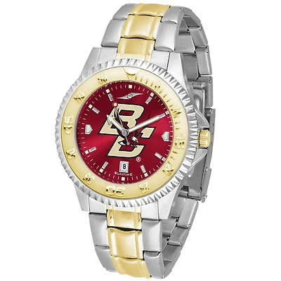 Maroon Boston College Eagles Competitor Two-Tone AnoChrome Watch
