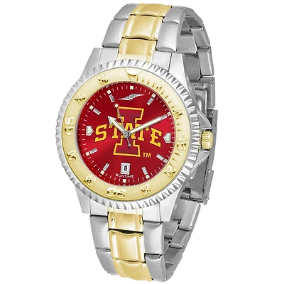 Cardinal Iowa State Cyclones Competitor Two-Tone AnoChrome Watch