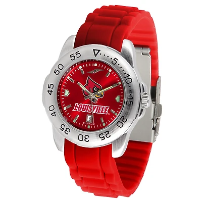 Red Louisville Cardinals Sport AC AnoChrome Watch